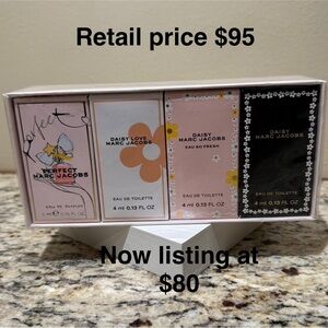 Marc Jacobs Mini Perfume Collection - Pink, Black, White